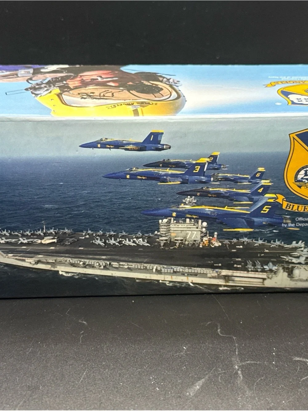 Blue Angels Air Force Pilot Chronograph Watch - Blue Dial